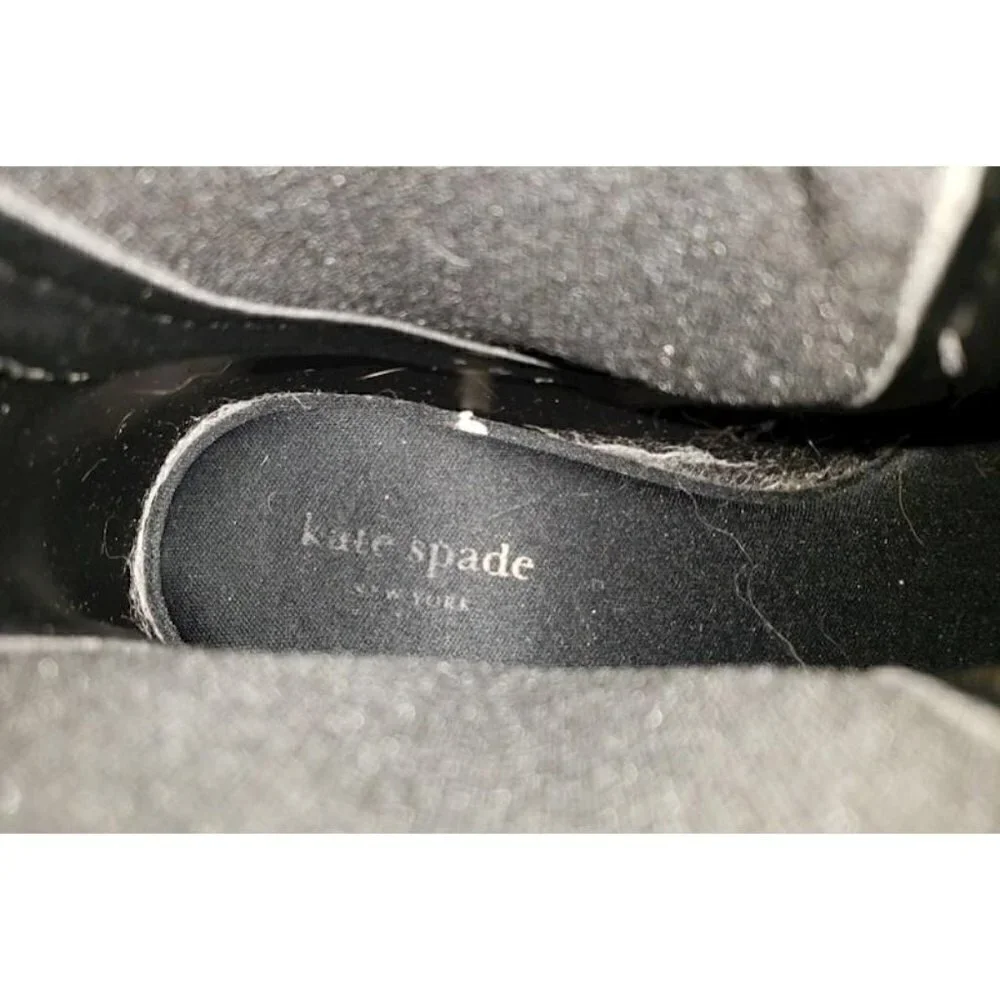 Kate Spade Women's Black Chelsea Rain Booties Size 10